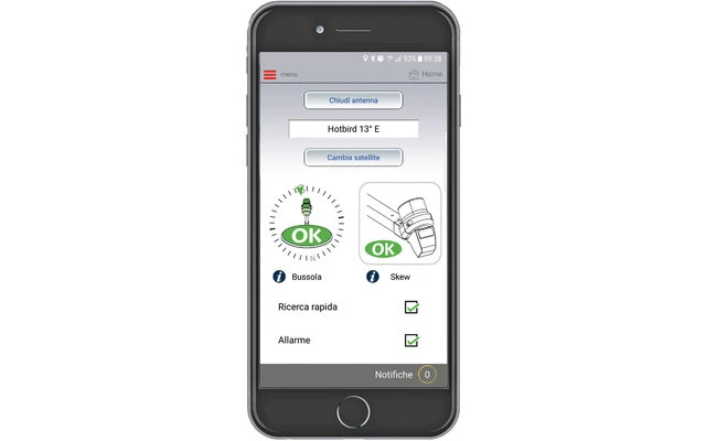 Teleco Activsat Smart Sistema Satellitare Completamente Automatico 65 Cm (LNB Singolo) - immagine 5