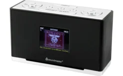 Soundmaster UR240SW Radio Sveglia DAB+/UKW Con Display A Colori Nero