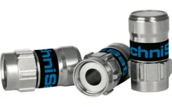 Technisat F-connettore Self-Install Per Cavo Satellitare Mini Coassiale 100 Pezzi