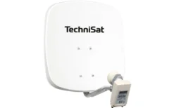 TechniSat DigiDish 45 Antenna Satellitare (doppio LNB Universale) Rosso Mattone
