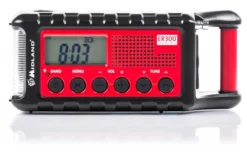 Radio A Manovella Midland ER 300 Con Solare, Powerbank E Lampada