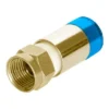 Megasat F Compression Plug 7mm Per Cavo Coassiale Blu