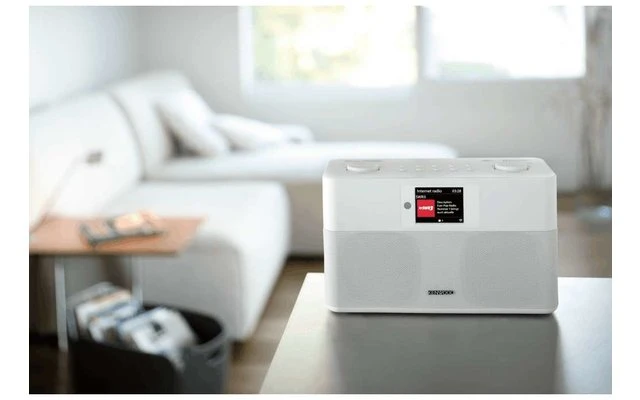 Kenwood CR-ST100S-W Smart Radio Con DAB+ E Bluetooth Audio Streaming Bianco - immagine 3