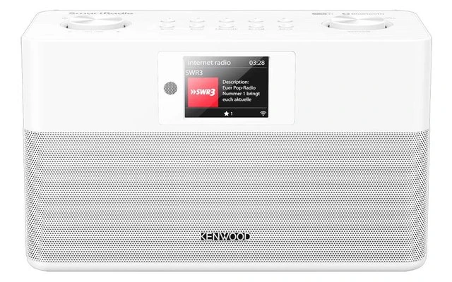Kenwood CR-ST100S-W Smart Radio Con DAB+ E Bluetooth Audio Streaming Bianco - immagine 4