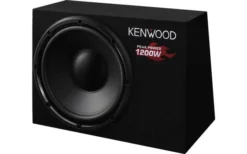 Kenwood KSC-W1200B Subwoofer A Cassa Chiusa Con Dimensioni Compatte 1200W