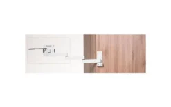 Caratec Flex CFW400A TV Supporto A Parete 4 Punti Di Rotazione Argento