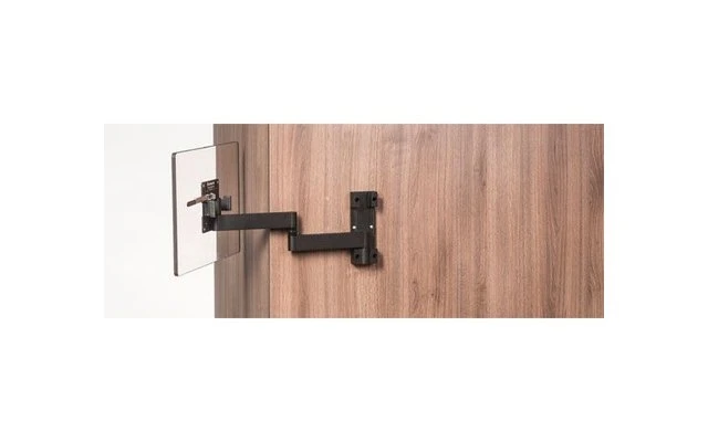 Caratec Flex CFW304AS Supporto Da Parete Per TV 3 Punti Di Rotazione Nero