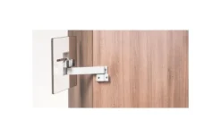 Caratec Flex CFW204A TV Supporto A Parete 2 Punti Di Rotazione Argento