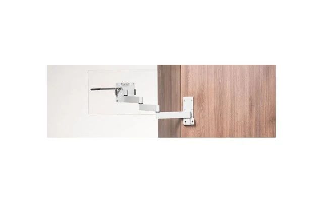 Caratec Flex CFW400A TV Supporto A Parete 4 Punti Di Rotazione Argento - immagine 3