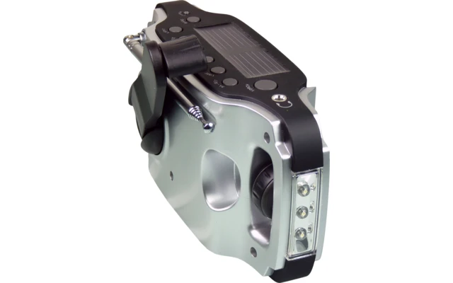 PowerPlus Lynx Dynamo Radio USB Solare Con Luce LED - immagine 3