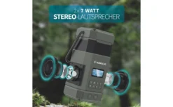 Albrecht DR 114 DAB+ Radio Di Emergenza Per Esterni Con Lampada Da Campeggio